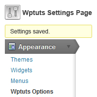 Using The Settings API: Part 1 – Create A Theme Options Page
