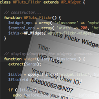Building An Awesome Flickr Widget: Screencast Included