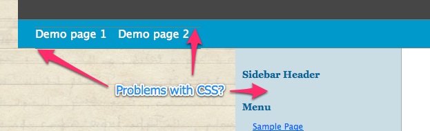 Broken CSS