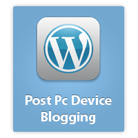 Drop the Desktop! Blog From Your Favorite Post-PC Device: Your iPad