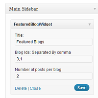 A Featured Blog Plugin for WordPress Multisite