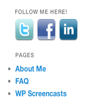 How to Add Social Media Icons to Your Sidebar, Without Using a Plugin