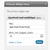 Adding Posts to a Site’s Front-End Using AJAX